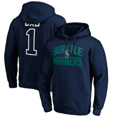 MLB Seattle Mariners Father's Day #1 Dad Pullover Hoodie