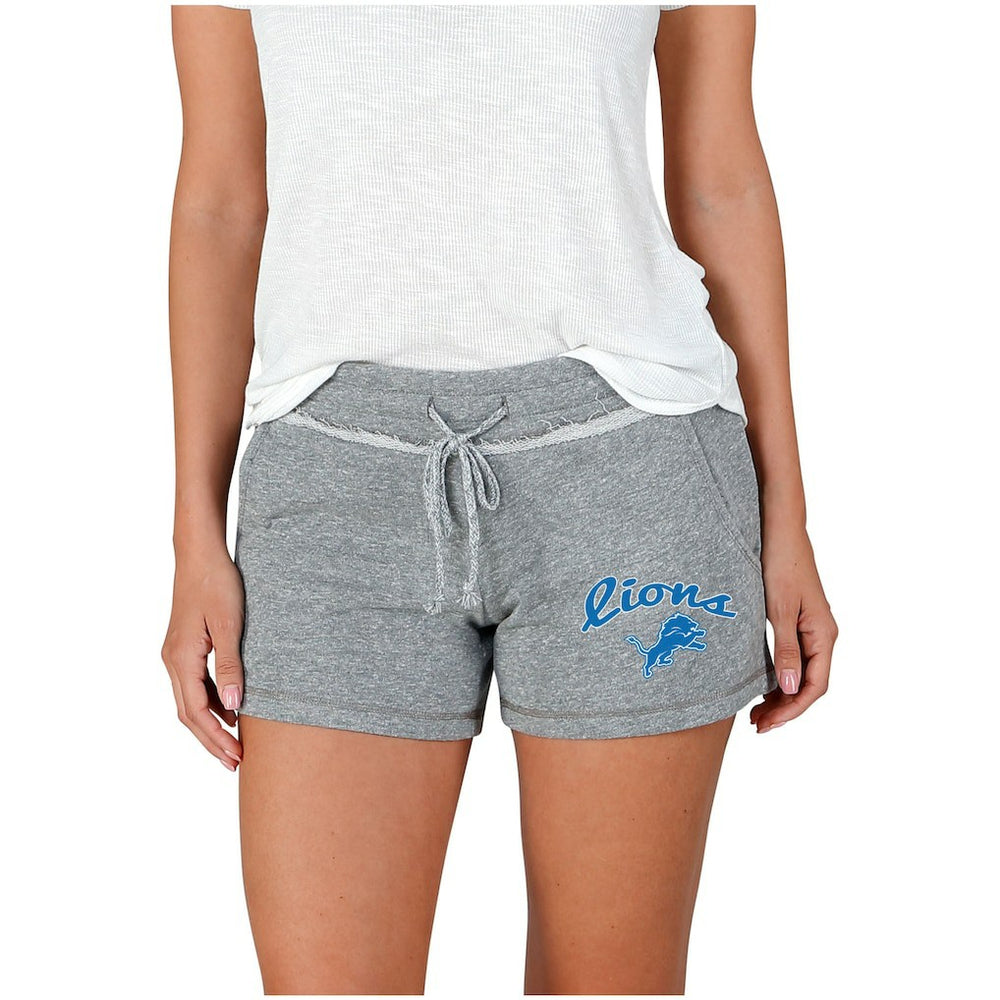 Concepts Sport Women's Mainstream Terry Shorts - Detroit Lions