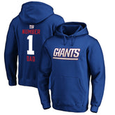 #1 Dad Pullover Hoodie - New York Giants