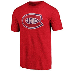 NHL Red Montreal Canadiens Greatest Dad Tri-Blend T-Shirt