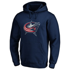 NHL Navy Columbus Blue Jackets #1 Dad Pullover Hoodie