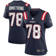 Bruce Armstrong Women's Game Retired Player Jersey - New England Patriots