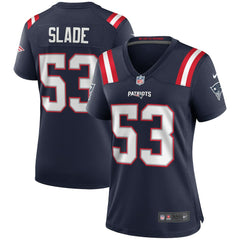 Chris Slade Women's Game Retired Player Jersey - New England Patriots
