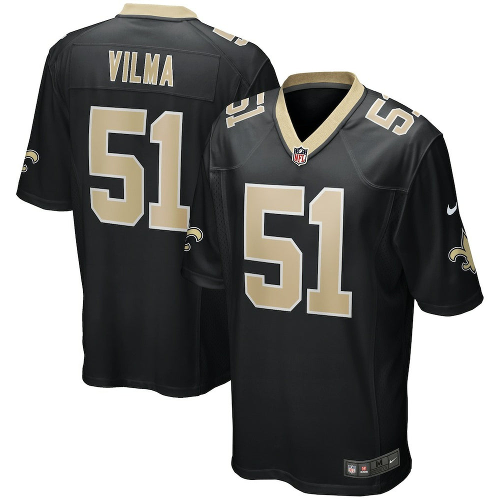 Jonathan Vilma Game Retired Player Jersey - New Orleans Saints