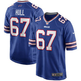 Kent Hull Game Retired Player Jersey - Buffalo Bills
