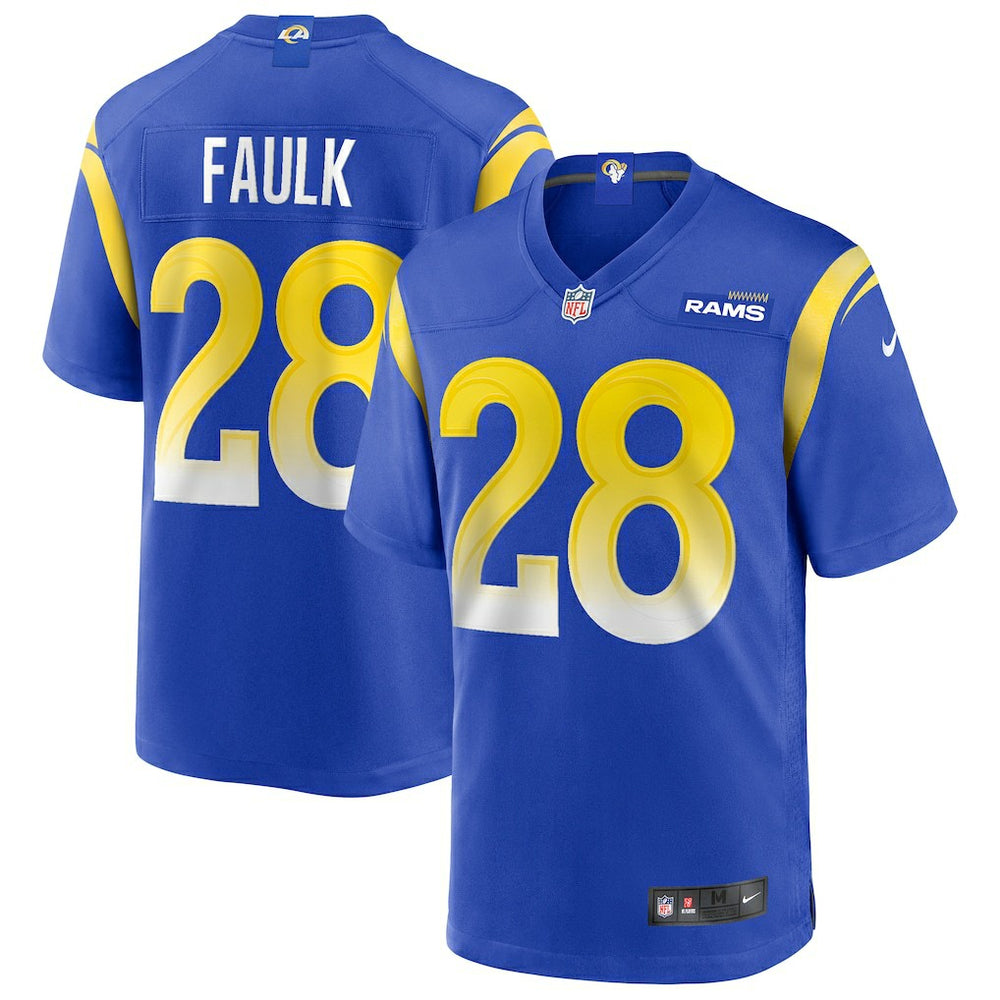 Marshall Faulk Game Retired Player Jersey - Los Angeles Rams