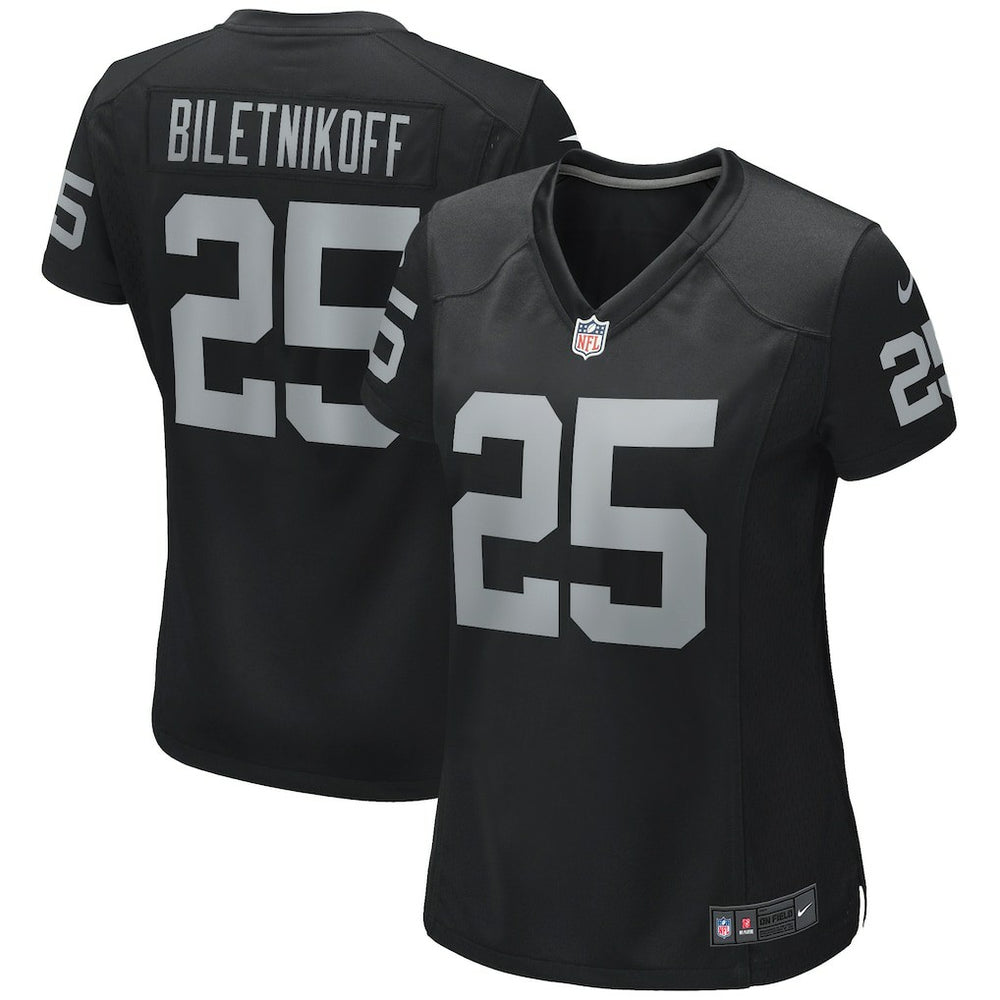 Fred Biletnikoff Women's Game Retired Player Jersey - Las Vegas Raiders