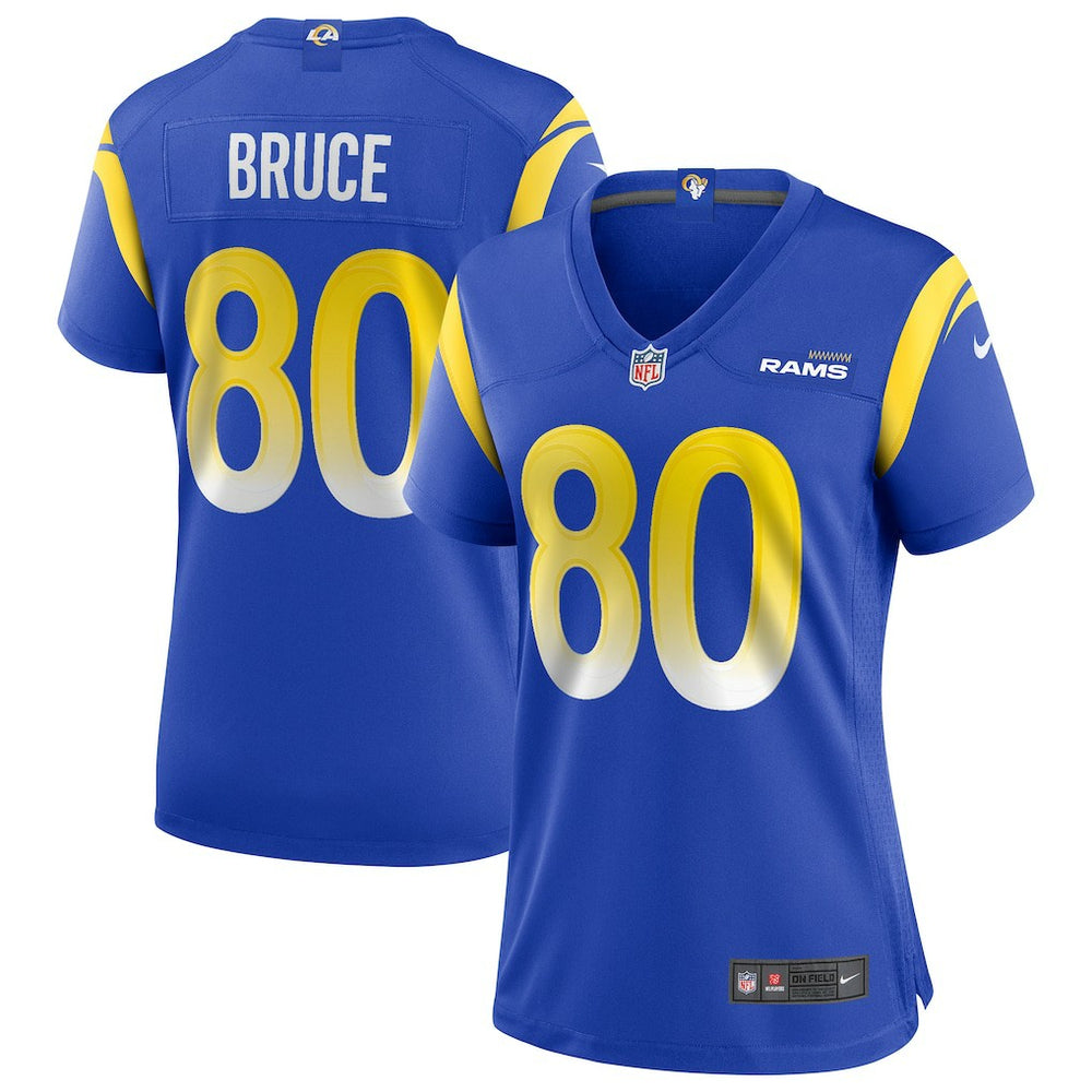 Isaac Bruce Women's Game Retired Player Jersey - Los Angeles Rams