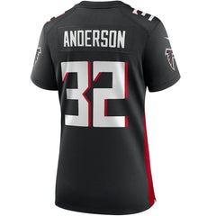 Jamal Anderson Women's Game Retired Player Jersey - Atlanta Falcons