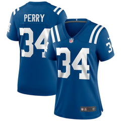 Joe Perry Women's Game Retired Player Jersey - Indianapolis Colts