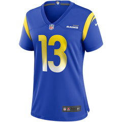 Kurt Warner Women's Game Retired Player Jersey - Los Angeles Rams
