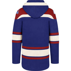 NHL Blue New York Rangers '47 Superior Lacer Hoodie