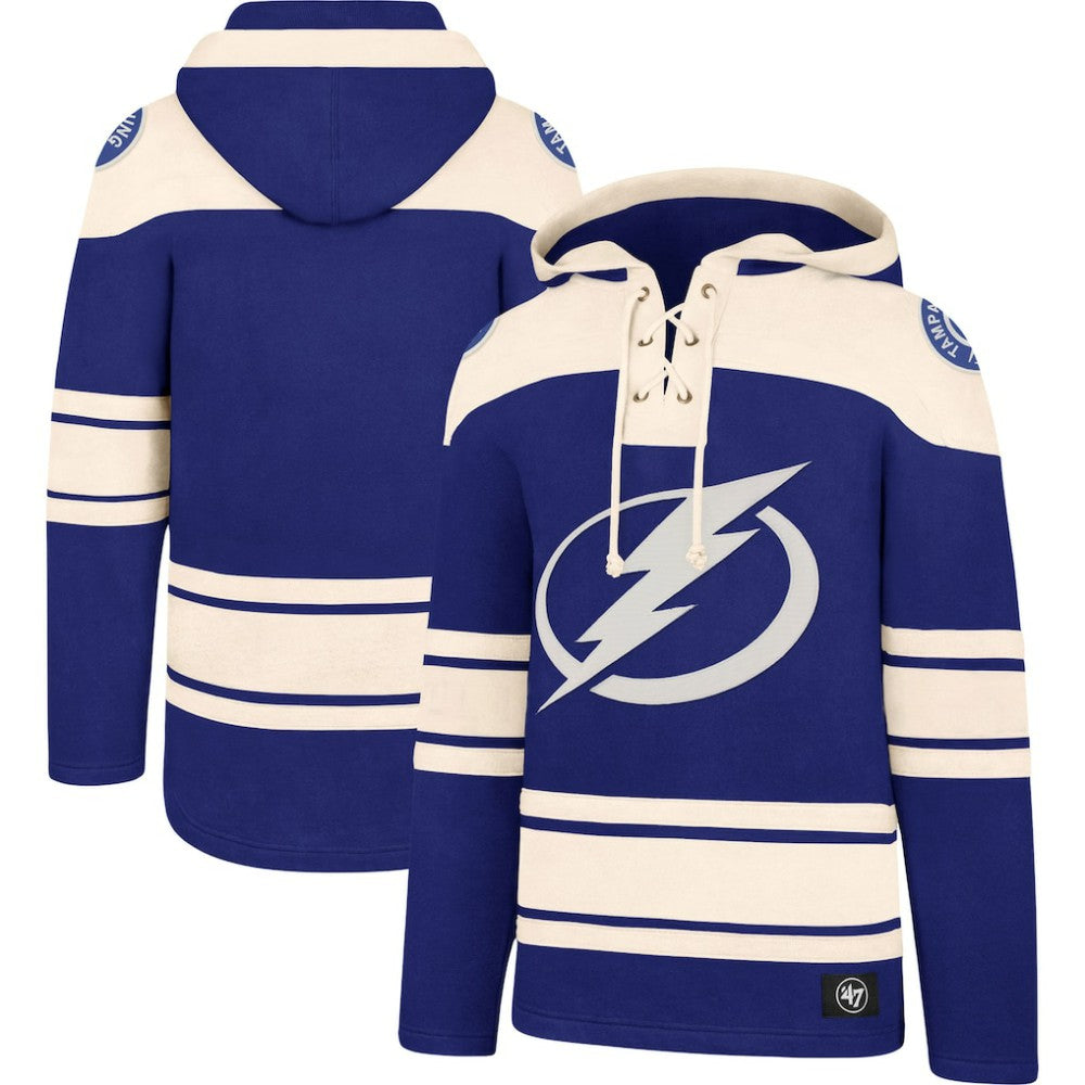 NHL Blue Tampa Bay Lightning '47 Superior Lacer Hoodie