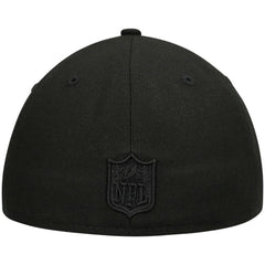 Alternate Logo Black on Black Low Profile 59FIFTY II Fitted Hat - Atlanta Falcons