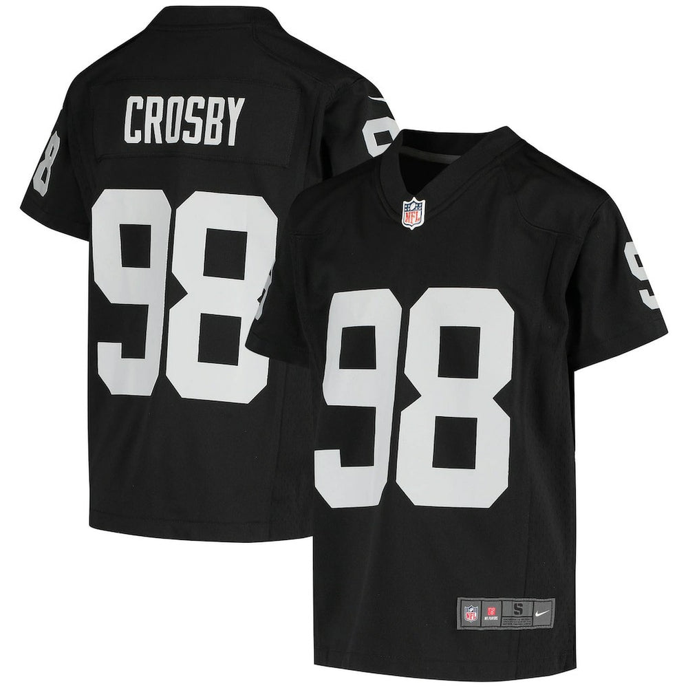 Maxx Crosby Youth Game Jersey - Las Vegas Raiders