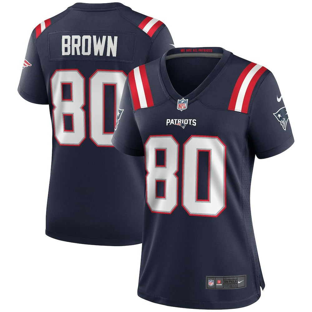 Troy Brown Women's Game Retired Player Jersey - New England Patriots