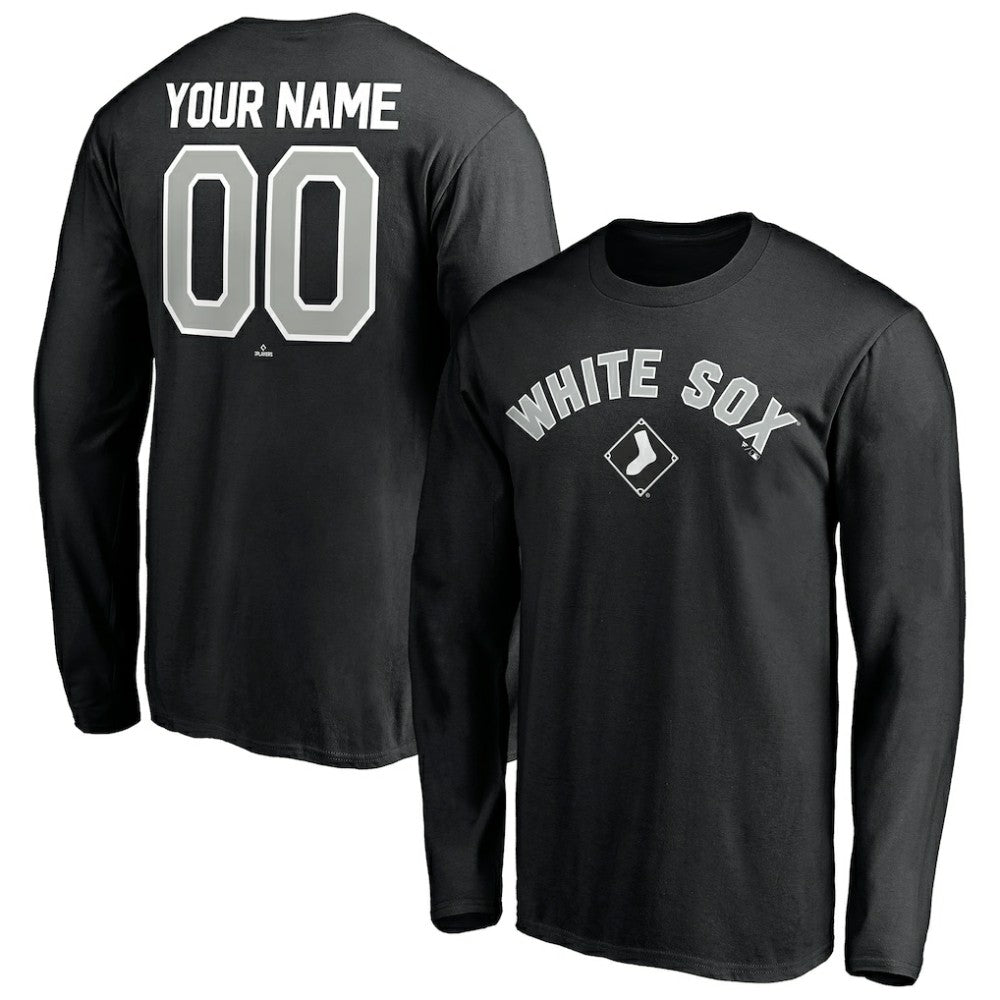 MLB Chicago White Sox Personalized Winning Streak Name & Number Long Sleeve T-Shirt