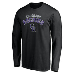 MLB Colorado Rockies Personalized Winning Streak Name & Number Long Sleeve T-Shirt