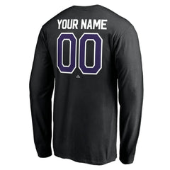 MLB Colorado Rockies Personalized Winning Streak Name & Number Long Sleeve T-Shirt