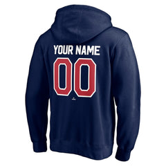 MLB Atlanta Braves Personalized Winning Streak Name & Number Pullover Hoodie