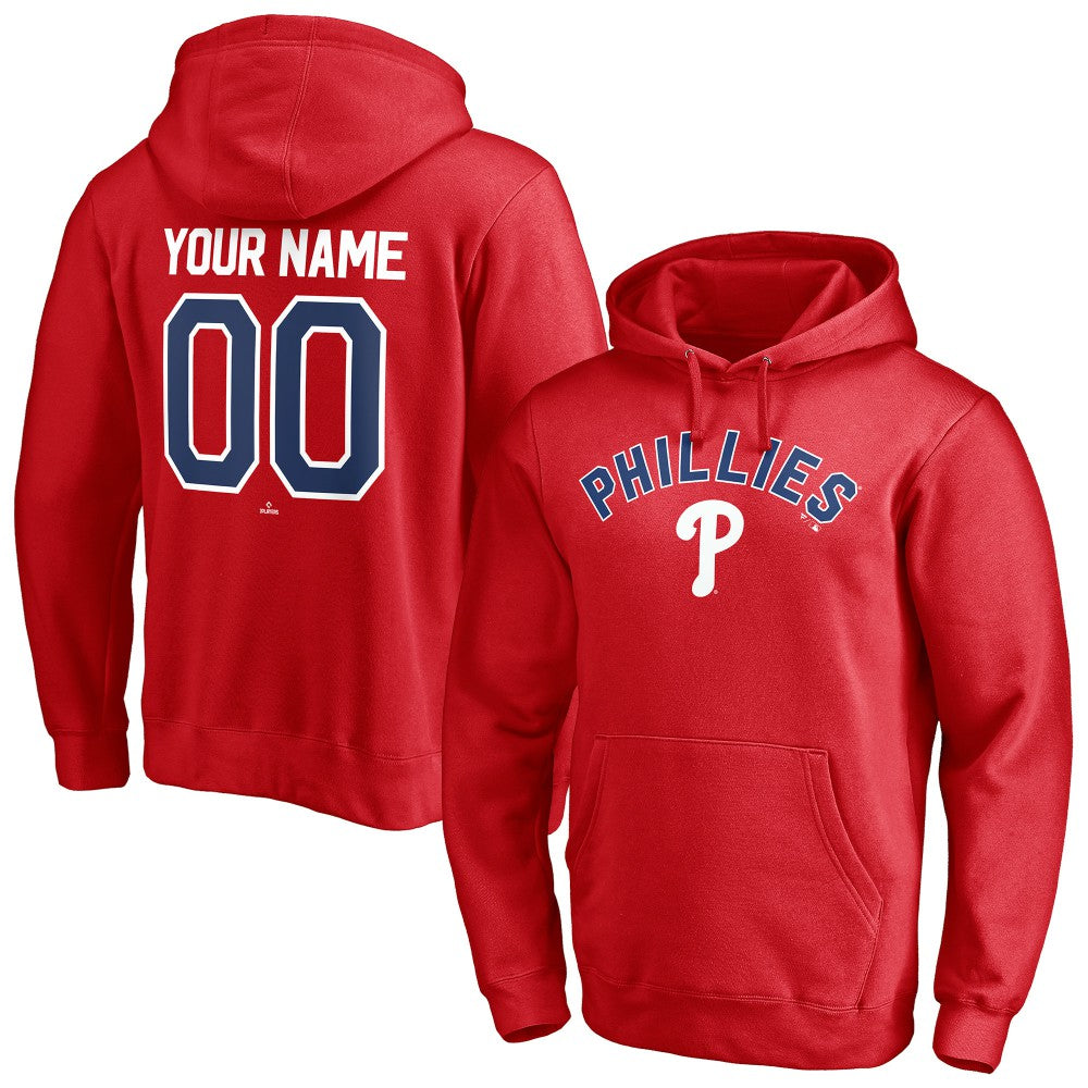 MLB Philadelphia Phillies Personalized Winning Streak Name & Number Pullover Hoodie