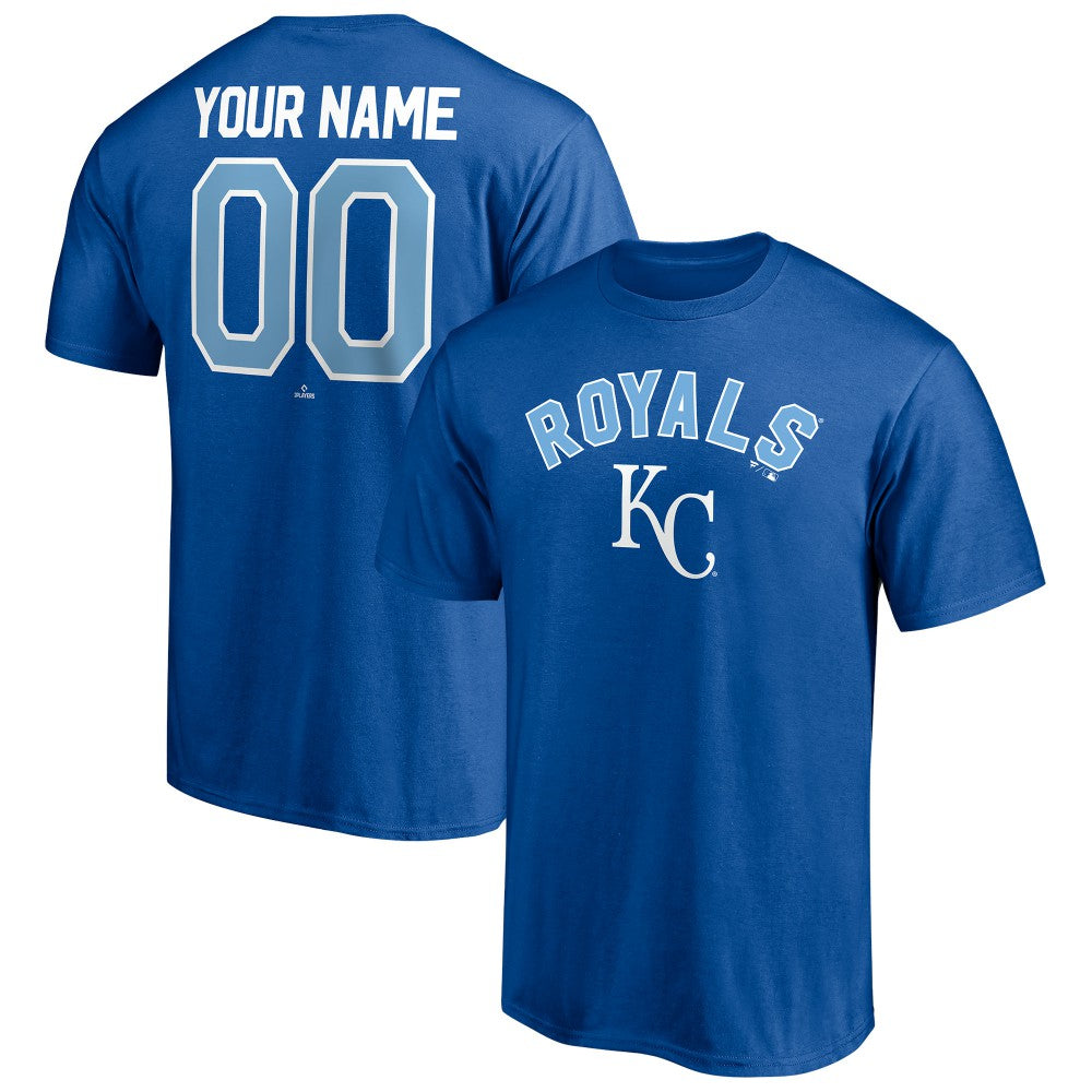 MLB Kansas City Royals Personalized Team Winning Streak Name & Number T-Shirt