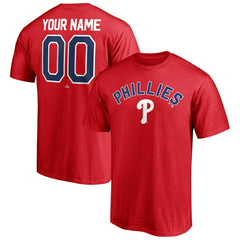 MLB Philadelphia Phillies Personalized Team Winning Streak Name & Number T-Shirt