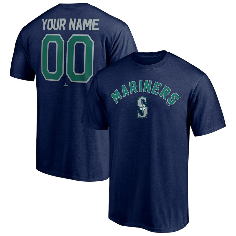 MLB Seattle Mariners Personalized Team Winning Streak Name & Number T-Shirt
