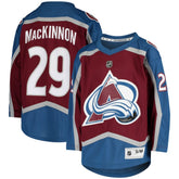 NHL Burgundy Nathan MacKinnon Colorado Avalanche Youth Home Replica Player Jersey