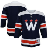 NHL Navy Washington Capitals Youth 2020/21 Alternate Replica Jersey