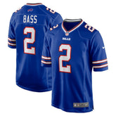 Tyler Bass Game Player Jersey - Buffalo Bills