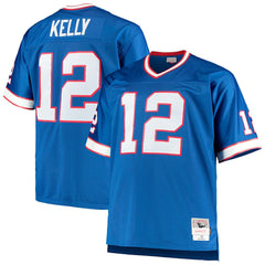 Jim Kelly Big & Tall 1990 Retired Player Replica Jersey - Buffalo Bills