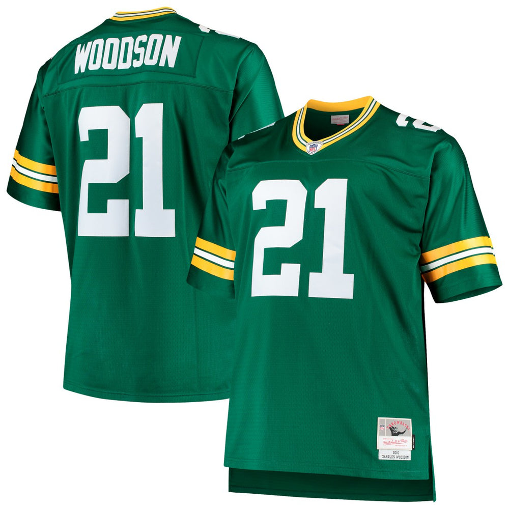 Charles Woodson Big & Tall 2010 Retired Player Replica Jersey - Green Bay Packers