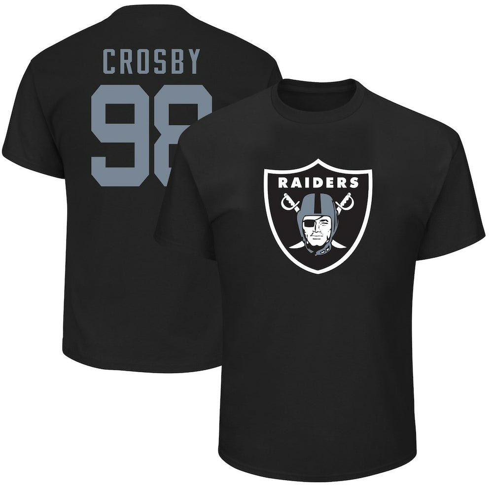 Maxx Crosby Big & Tall Player Name & Number T-Shirt - Las Vegas Raiders