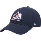 NHL Navy Colorado Avalanche '47 Team Clean Up Adjustable Hat