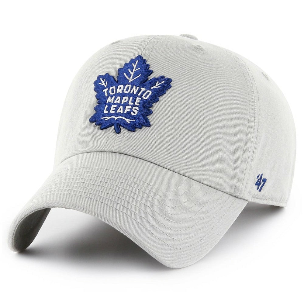 NHL Gray Toronto Maple Leafs '47 Team Clean Up Adjustable Hat