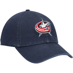 NHL Navy Columbus Blue Jackets '47 Team Clean Up Adjustable Hat