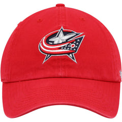 NHL Red Columbus Blue Jackets '47 Team Clean Up Adjustable Hat