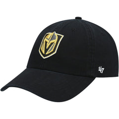 NHL Black Vegas Golden Knights '47 Team Clean Up Adjustable Hat