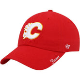 NHL Red Calgary Flames '47 Women's Team Miata Clean Up Adjustable Hat