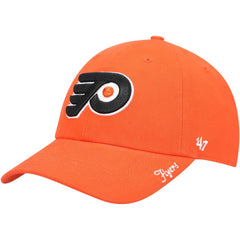 NHL Orange Philadelphia Flyers '47 Women's Team Miata Clean Up Adjustable Hat