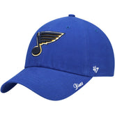 NHL Blue St. Louis Blues '47 Women's Team Miata Clean Up Adjustable Hat