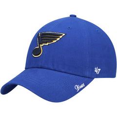 NHL Blue St. Louis Blues '47 Women's Team Miata Clean Up Adjustable Hat