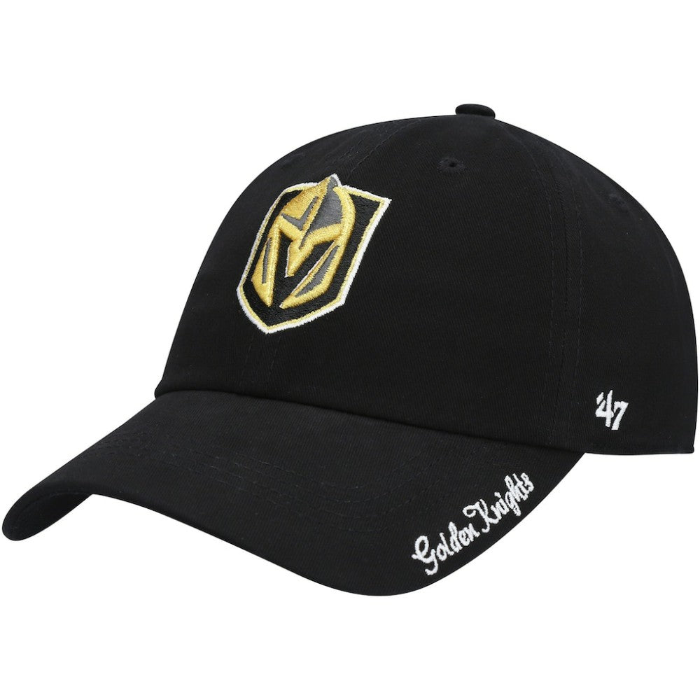 NHL Black Vegas Golden Knights '47 Women's Team Miata Clean Up Adjustable Hat