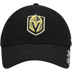 NHL Black Vegas Golden Knights '47 Women's Team Miata Clean Up Adjustable Hat