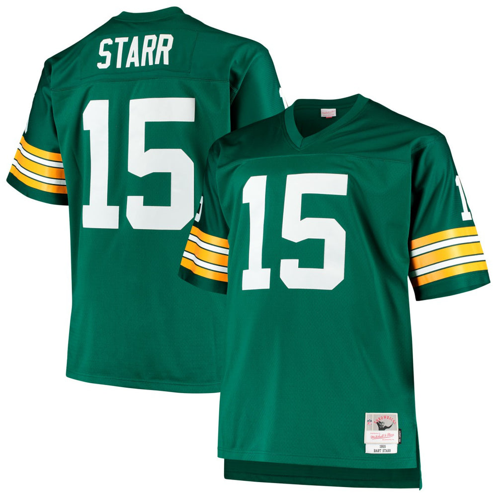Bart Starr Big & Tall 1968 Retired Player Replica Jersey - Green Bay Packers