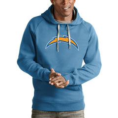 Antigua Victory Pullover Hoodie - Los Angeles Chargers