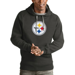 Antigua Victory Pullover Hoodie - Pittsburgh Steelers