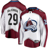 NHL White Nathan MacKinnon Colorado Avalanche Fanatics Breakaway Jersey