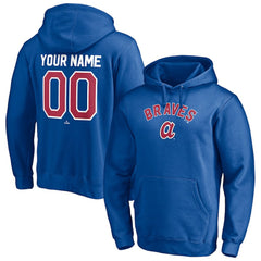 MLB Atlanta Braves Cooperstown Winning Streak Personalized Name & Number Pullover Hoodie